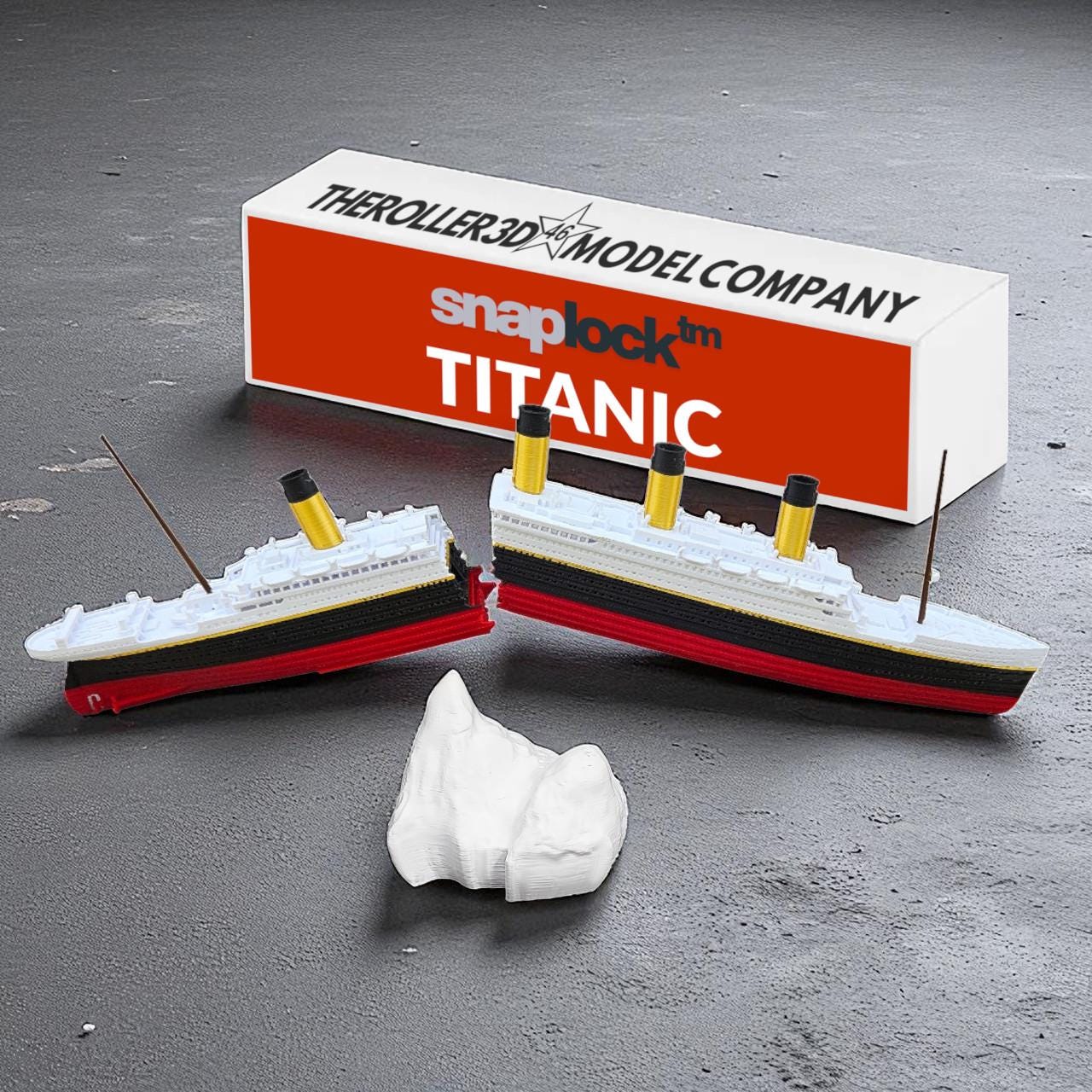 Titanic Snap-Lock™ Action Model: Original 12