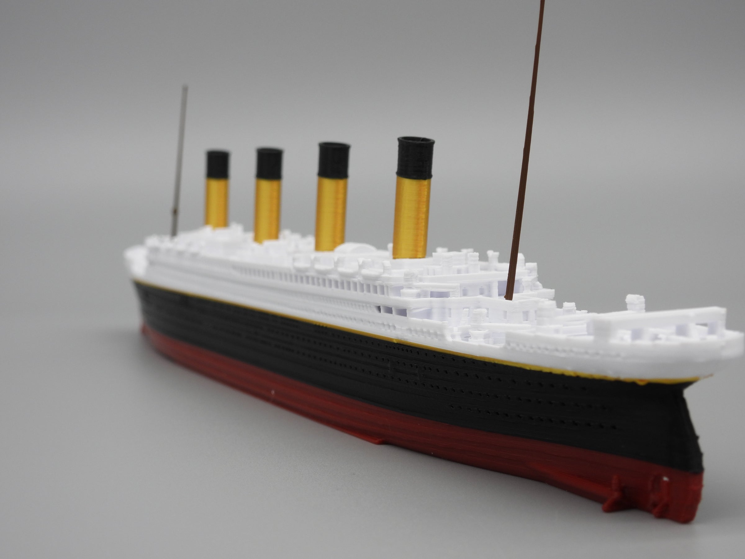 RMS TITANIC w/Iceberg Model by TheRoller3d, Historically
