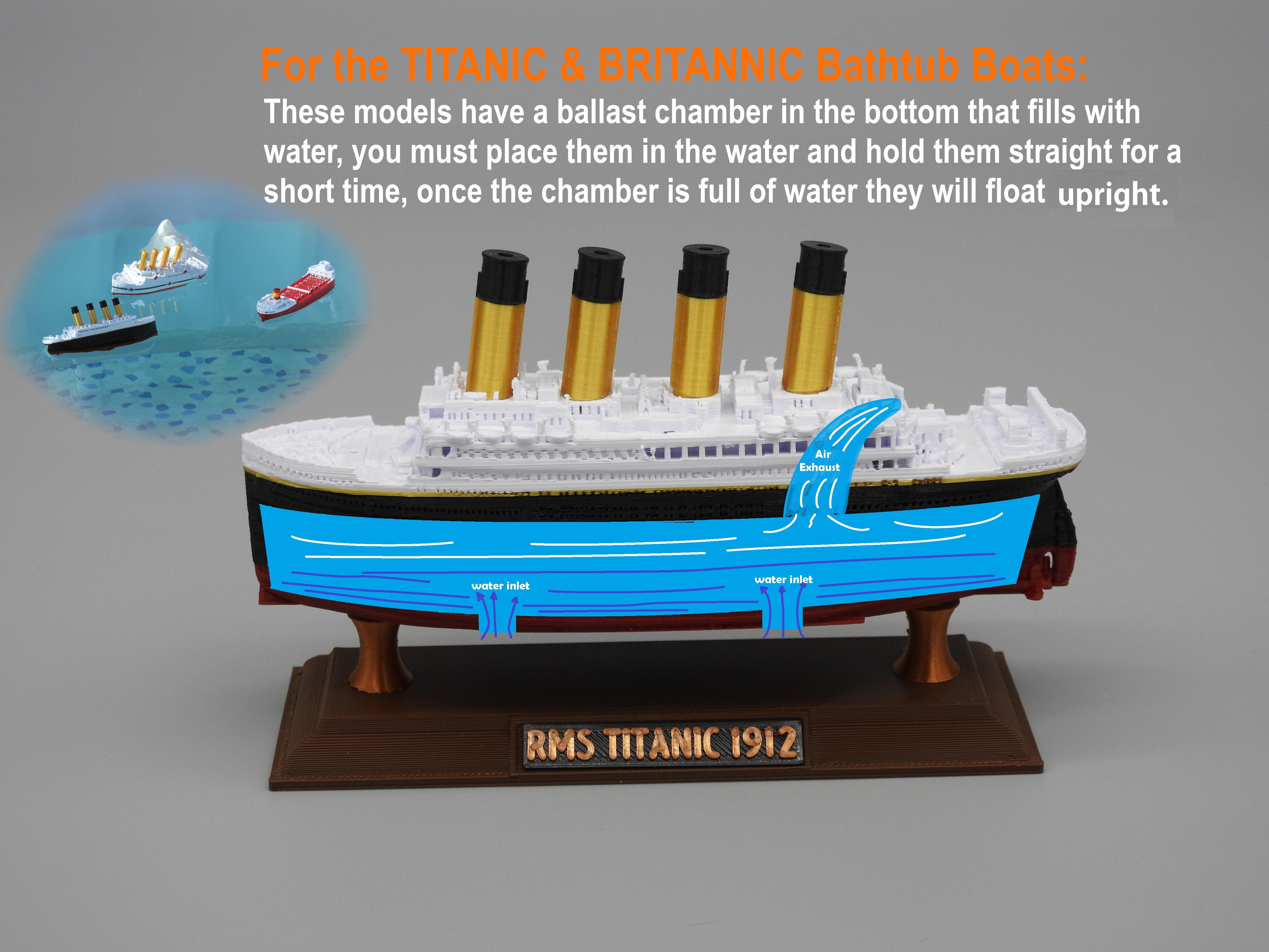 Toy Boat Titanic Bathtub Toy Titanic Bath Toy Boat Titanic Bathtub