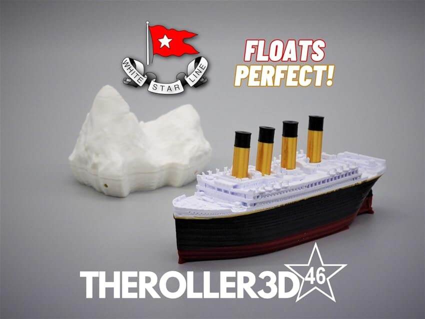 Floating titanic toy new arrivals