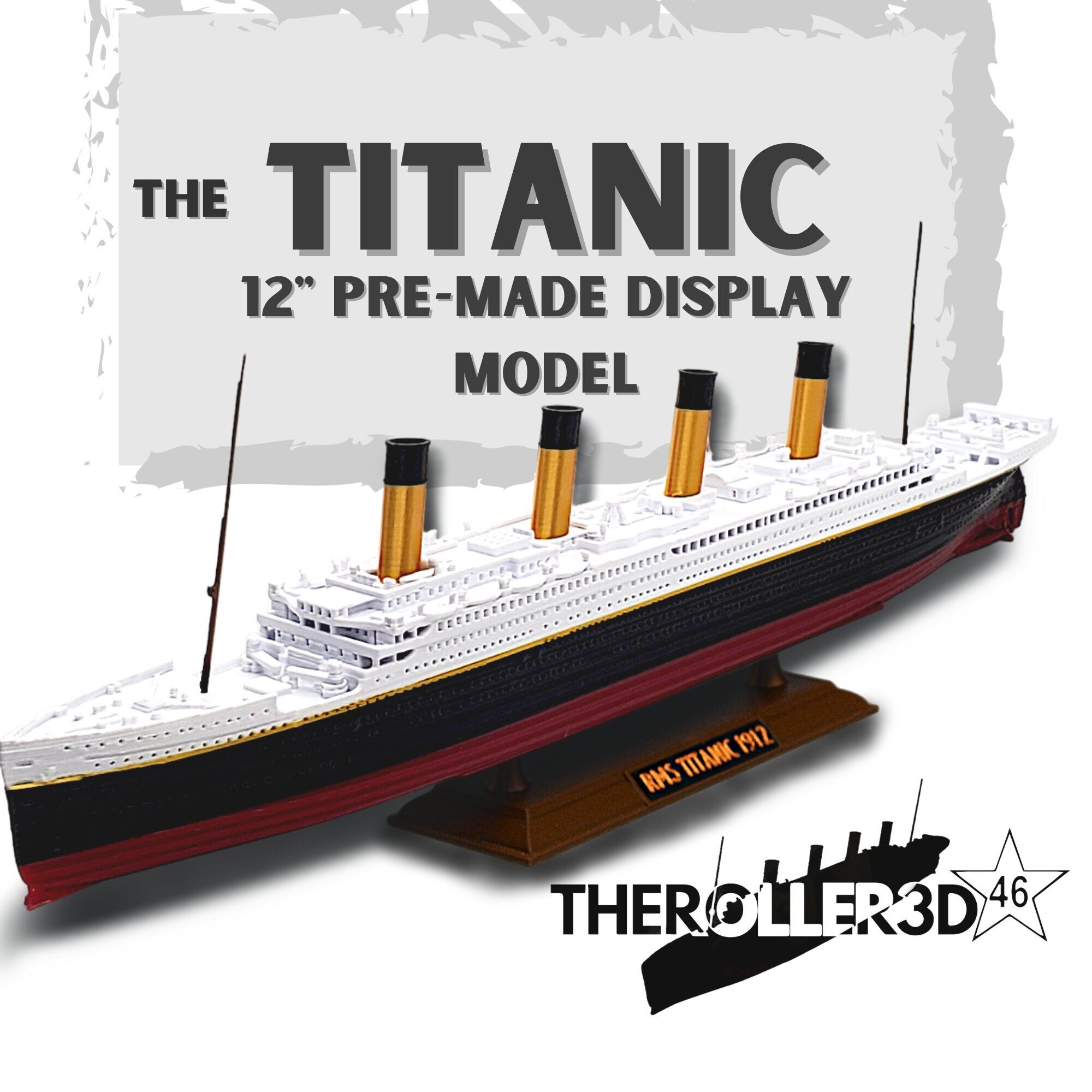 RMS TITANIC Model 2019 Design by TheRoller3d, Intricate Attention to